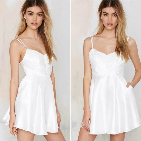 KEEPSAKE THE LABEL Double Take Dress White {K27} - Picture 2 of 3